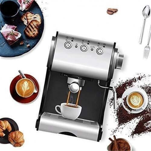  Wyyggnb Coffee Machine, Espresso Machines Filter Coffee Machine, Anti-drip Stainless Steel Italian Semi-Automatic Coffee Machine, 1050w