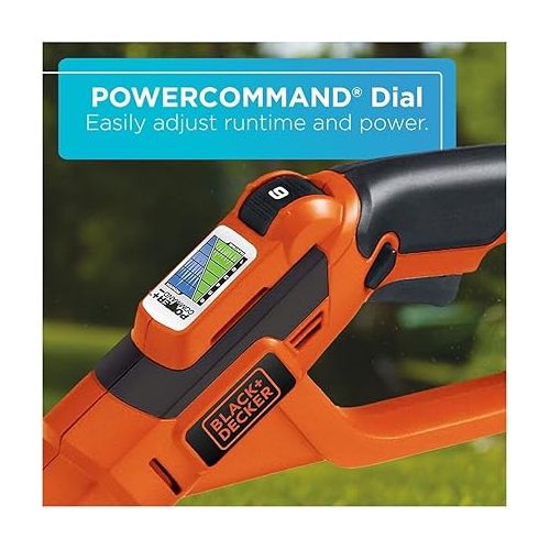 BLACK+DECKER 40V MAX* 13 in. 2in1 Cordless String Trimmer/Edger with POWERCOMMAND Kit (LST136)