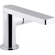 KOHLER Composed K-73050-7-CP Single Handle Single Hole Bathroom Sink Faucet with Metal Drain Assembly in Polished Chrome