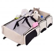 Cozy Baby 3 in 1 Portable Infant Baby Bassinet Diaper Bag Changing Station Nappy Travel