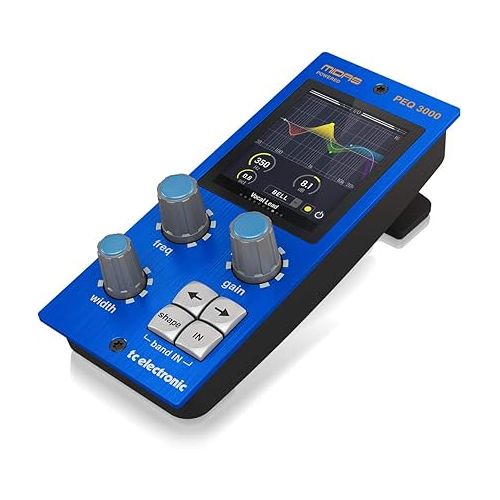  TC Electronic PEQ 3000-DT Midas-Powered Parametric Channel EQ Plug-In with Optional Analog-Feel Desktop Interface