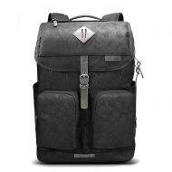 Tomtoc tomtoc Vintage Travel Backpack Business Durable Laptops Backpack with Charge Port, Waterproof Computer Book Bag for Women & Men Fits up to 15.6” Laptop Notebook & 10.5” iPad
