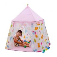 LIUFENGLONG Beach Tent Princess Castle Game Tent Cute Weekend Holidays Kids Amusement Childrens Theatre With Tent Toys Indoor And Outdoor Games Easy Fun Fun And Durable Portable Folding Multi-