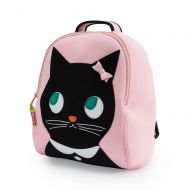 Dabbawalla Bags Preschool and Toddler Kitty Backpack, Pink