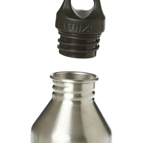  HEIMPLANET X Mizu Cairo Grid 800Ml Water Bottle One Size Silver Black