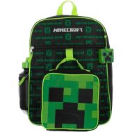 Bioworld Kids Minecraft Backpack 4-Piece Combo School Supplies