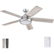 Prominence Home 51640-01 Potomac IO Ceiling Fan, 52, Pewter