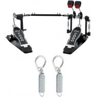 Drum Workshop DW 2000 Double Bass Pedal DWCP2002 Including 2 DW Spring with Felt Inserts