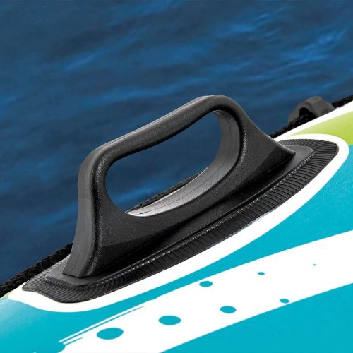 인텍스 Intex River Run 1 1-Person Inflatable Floating Water Lounge Tube Raft with Backrest, Cup Holders, and Mesh Bottom for Lake, Pool, River & Ocean, 2 Pack