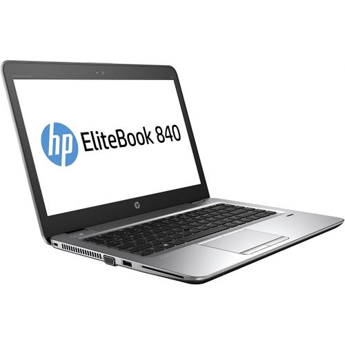에이치피 HP EliteBook 840 G3 Business Laptop: 14, Intel Core i5-6300U, 256GB SSD, 16GB DDR4, Fingerprint Reader, Backlit Keyboard, Windows 10 Professional 64 bit