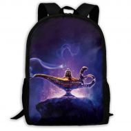 FNTcool Aladdin School Backpack Lunch Bag Set School Bag Boys&Girls Bookbag Travel Daypack