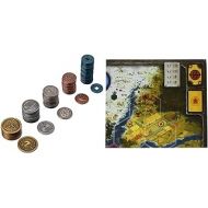 Stonemaier Games Scythe Metal Coins Board Game Addon, Accessory & Scythe: Board Extension