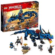 LEGO NINJAGO Masters of Spinjitzu: Stormbringer 70652 Ninja Toy Building Kit with Blue Dragon Model for Kids, Best Playset Gift for Boys (493 Pieces) (Discontinued by Manufacturer)