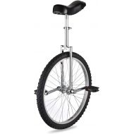 CHIMAERA 24 Wheel Unicycle Skid-Proof Chrome Outdoor Cycling Hobby Circus Recreational
