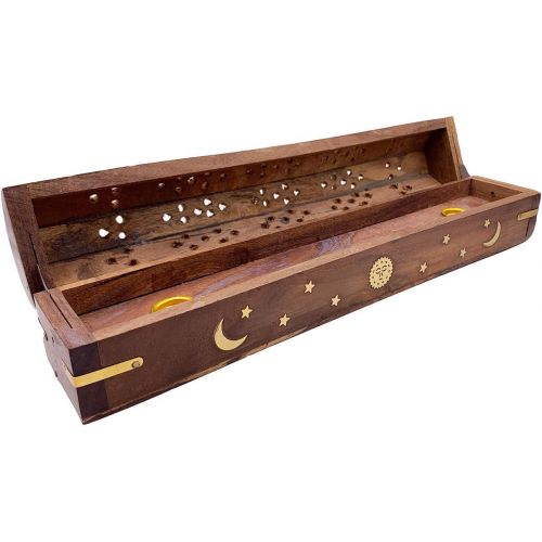  인센스스틱 Alternative Imagination 100 Gram Nag Champa with Celestial Coffin Incense Holder Box