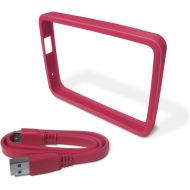Western Digital WD Grip Pack for My Passport Ultra 1TB with USB 3.0 Cable, Fuchsia (WDBZBY0000NPM-NASN)