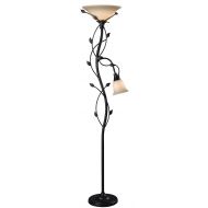 Kenroy Home 32241 Callahan Floor Lamp/Torchiere 72 Inch Height Oil Rubbed Bronze