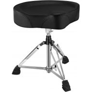 [아마존베스트]Donner Adjustable Drum Throne, Padded Stool Motorcycle Style Drum Chair for Music Show