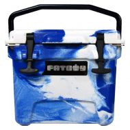 Fatboy 10QT Rotomolded Cooler Chest Ice Box Hard Lunch Box - Marine Camo