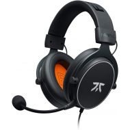 Fnatic React Gaming Headset for Esports with 53mm Drivers, Metal Frame, Precise Stereo Sound, Broadcaster Detachable Microphone, 3.5mm Jack [PC, PS4, PS5, Xbox ONE, Xbox Series X]