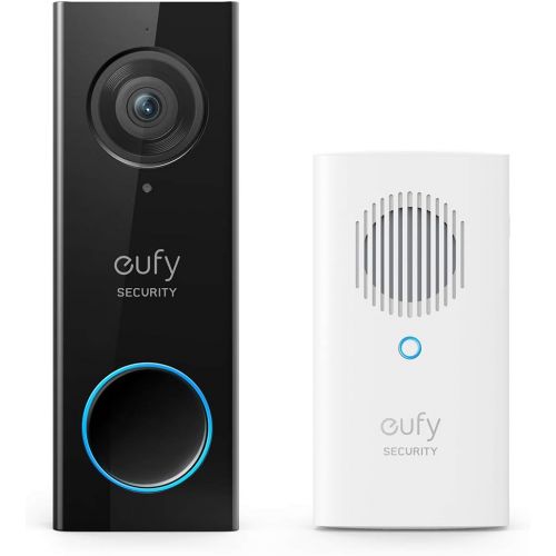 [아마존베스트]eufy Security, Wi-Fi Video Doorbell, HD 1080p-Grade, No Monthly Fee, Secure Local Storage, Human Detection, Free Chime, Requires Existing Wiring