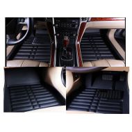 Fly5D Car Floor Mats Front & Rear Waterproof Carpets for Volkswagen Passat B7 2011-2015 (Volkswagen Passat B7 2011-2015, Black)