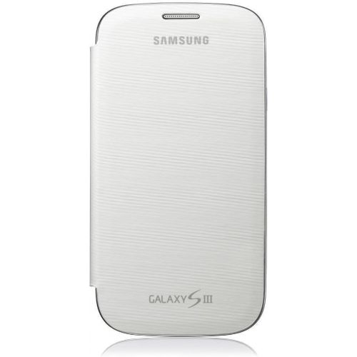 삼성 Samsung SM-EFC-1G6FWECSTD Flip Case for Galaxy S3-1 Pack - Retail Packaging - White