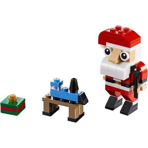  LEGO Creator 30573 Santa Build, New 2019 (67 Pcs)