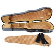 ADM Full Size Violin Case for 4/4 size Violin with Built-in Hygrometer, Padded strap