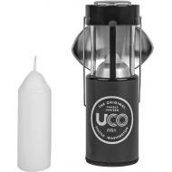UCO Original Candle Lantern Kit with 2 Survival Candles, Light Projector and Cocoon Case, Gray