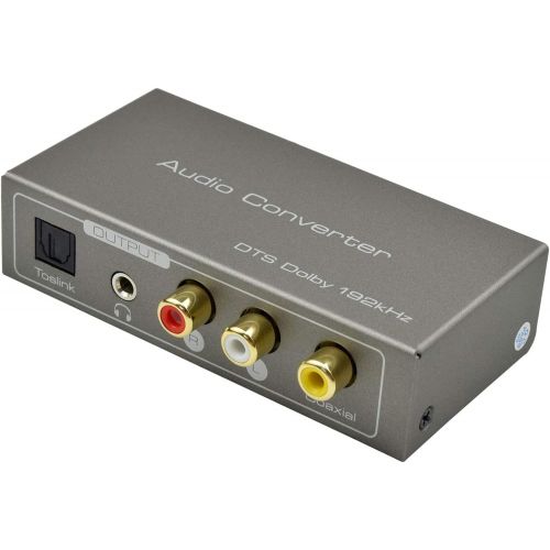  HDMI ARC Audio Adapter,Musou 192KHZ HDMI ARC Audio Extractor HDMI ARC or Digital Optical Toslink Coaxial to Optical or Analog 3.5mm L/R Stereo Audio Splitter