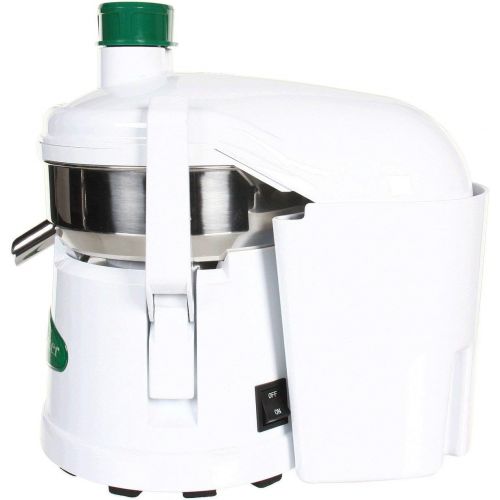  [아마존베스트]Omega J4000 High Speed Pulp Ejection Juicer 1/3 HP Juices Vegetables Citrus and Fruits at 3500 RPM Surgical Stainless Steel Parts and Stainless Steel Blade, 250-Watts, White