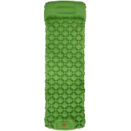 KMDJ Car Mattress Camping Mattress Sleeping Pad Inflatable Air Cushion Trekking Bed Pillow Ultra Light Cushion (Color : Green)