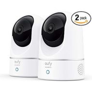 eufy Security Indoor Cam E220 2-Cam Kit, 2K Security Indoor Camera Pan & Tilt, Plug-in Camera with Wi-Fi, Human & Pet AI, Voice Assistant Compatibility, Motion Tracking, Homebase 3 Compatible
