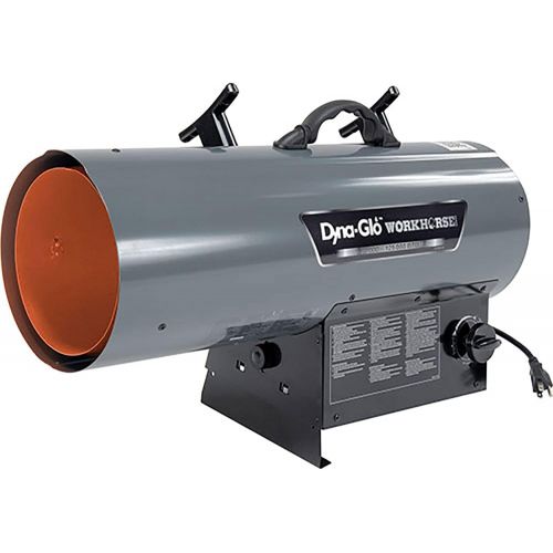  [아마존베스트]Dyna-Glo Workhorse LPFA125WH, 70K - 125K BTU LP Forced Air Heater