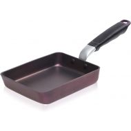 TECHEF - Tamagoyaki Japanese Omelette Pan / Egg Pan Skillet, PFOA-Free, Dishwasher Safe, Induction-Ready, Made in Korea (Purple / Medium)