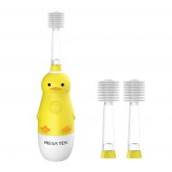VIVATEC Vivatec 360˚ MEGA Ten Kids Sonic Toothbrush - Yellow Duck + Refill Brush Head