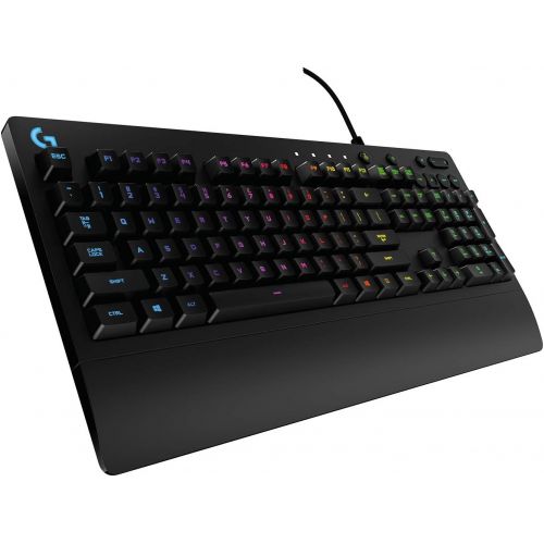  Amazon Renewed Logitech G213 Prodigy Gaming Keyboard with 16.8 Million Lighting Colors (Renewed)