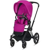 Cybex 2019 Priam 3 Complete Stroller in Fancy Pink with Matte Black Frame