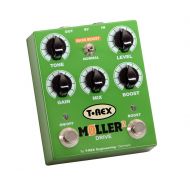 T-Rex Engineering MOLLER-2 Classic Overdrive Guitar Effects Pedal with Clean Boost; Allows for the Perfect Balance Between Overdrive and a Clean Signal (10034)