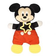 Kids Preferred Disney Baby Mickey Mouse Plush and Sensory Crinkle Teether Toys for Newborn Baby Boys and Girls 10 inches