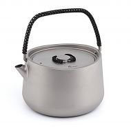 Fire-Maple Panna Series Titanium Outdoor Camping Picnic Coffee Tea Pot 1L Teapot Kettle Ultra Light 185g