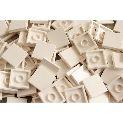  LEGO Parts and Pieces: White 2x2 Tile x100