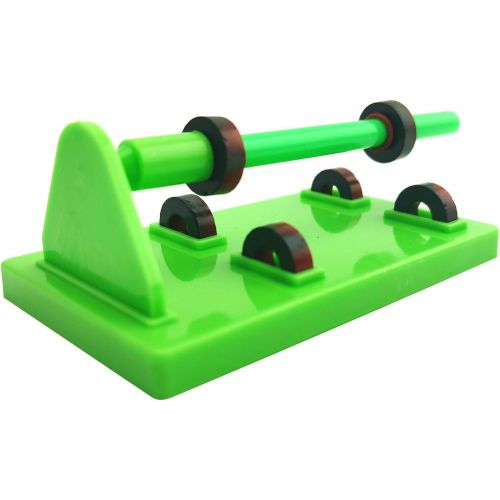  [아마존베스트]EUDAX Labs Junior Science Magnet Set for Education Science Experiment Tools Icluding Bar/Ring/Horseshoe/Compass Magnets