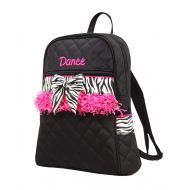 Sassi Designs Childs Small Zebra Dance Backpack Size: Small 12 x 11 x 4