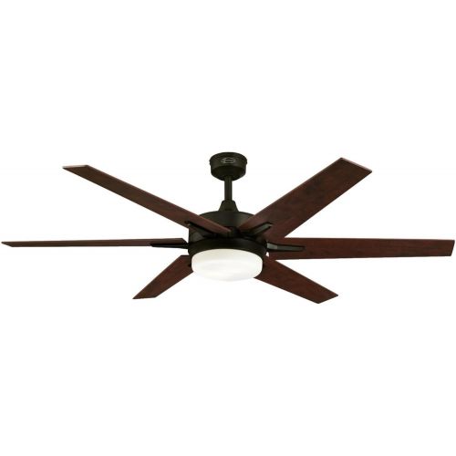  Westinghouse Lighting Cayuga 60-inch Ceiling Fan with LED Light Kit in Oil Rubbed Bronze