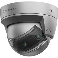 Amcrest Panoramic IP POE Camera, 180° Panoramic 4K POE IP Dome AI Camera, IVS Features, and Crowd & Vehicle Density Mapping, IP8M-MD180E-AI, Camera Only (Mounting Bracket Sold Separately)