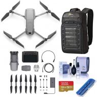 DJI Mavic 2 Zoom Drone with Smart Controller - Bundle with 64GB MicroSDXC Memory Card, Lowepro DroneGuard BP 200 Backpack, Cleaning Kit, Card Reader