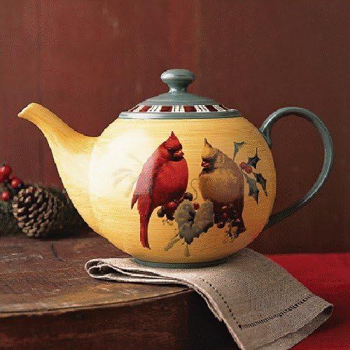 레녹스 Lenox Winter Greetings Everyday Tea Pot