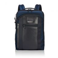 Tumi Mens Alpha Bravo Davis Backpack, Navy, Blue, One Size